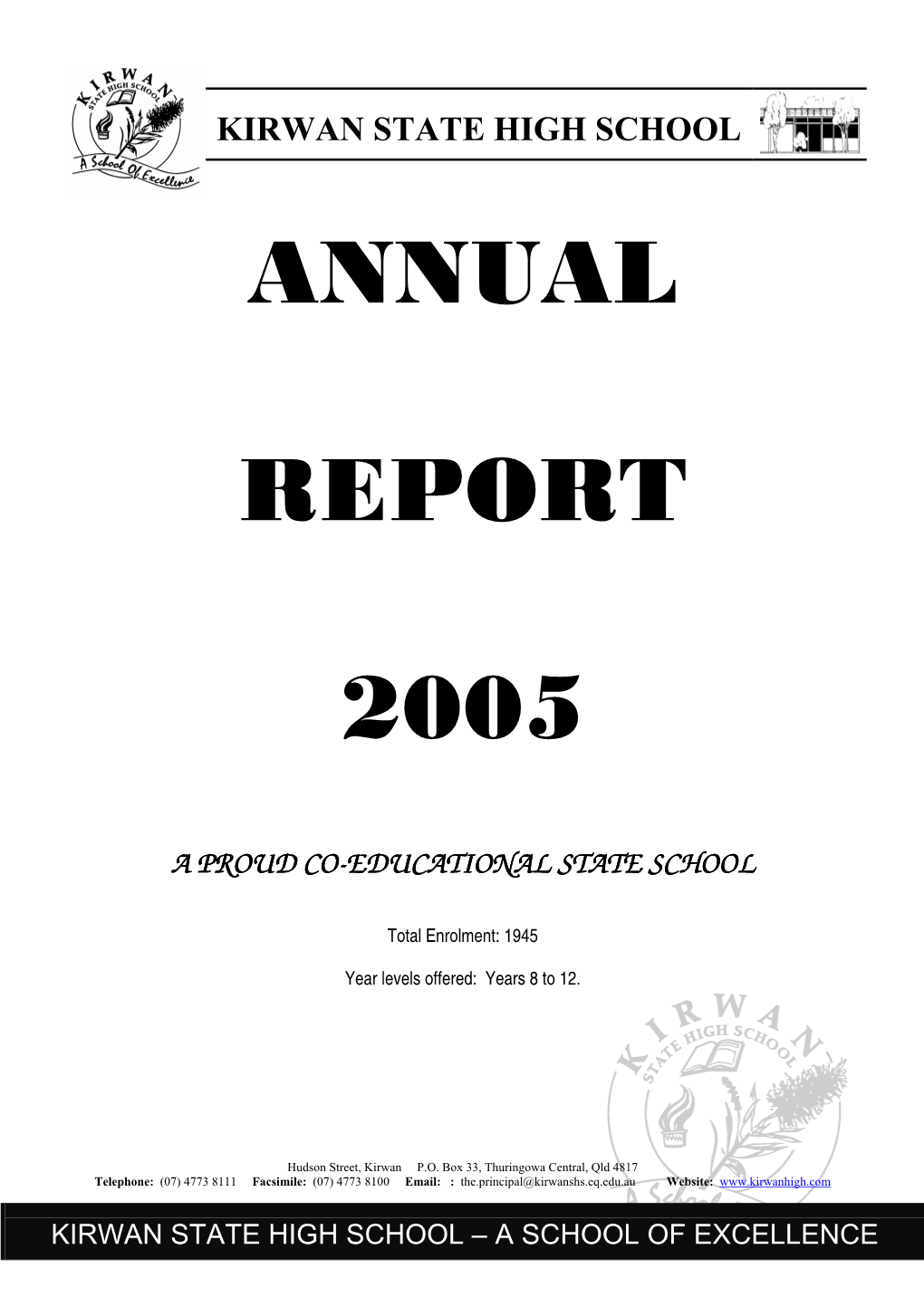 School Annual Report 2005
