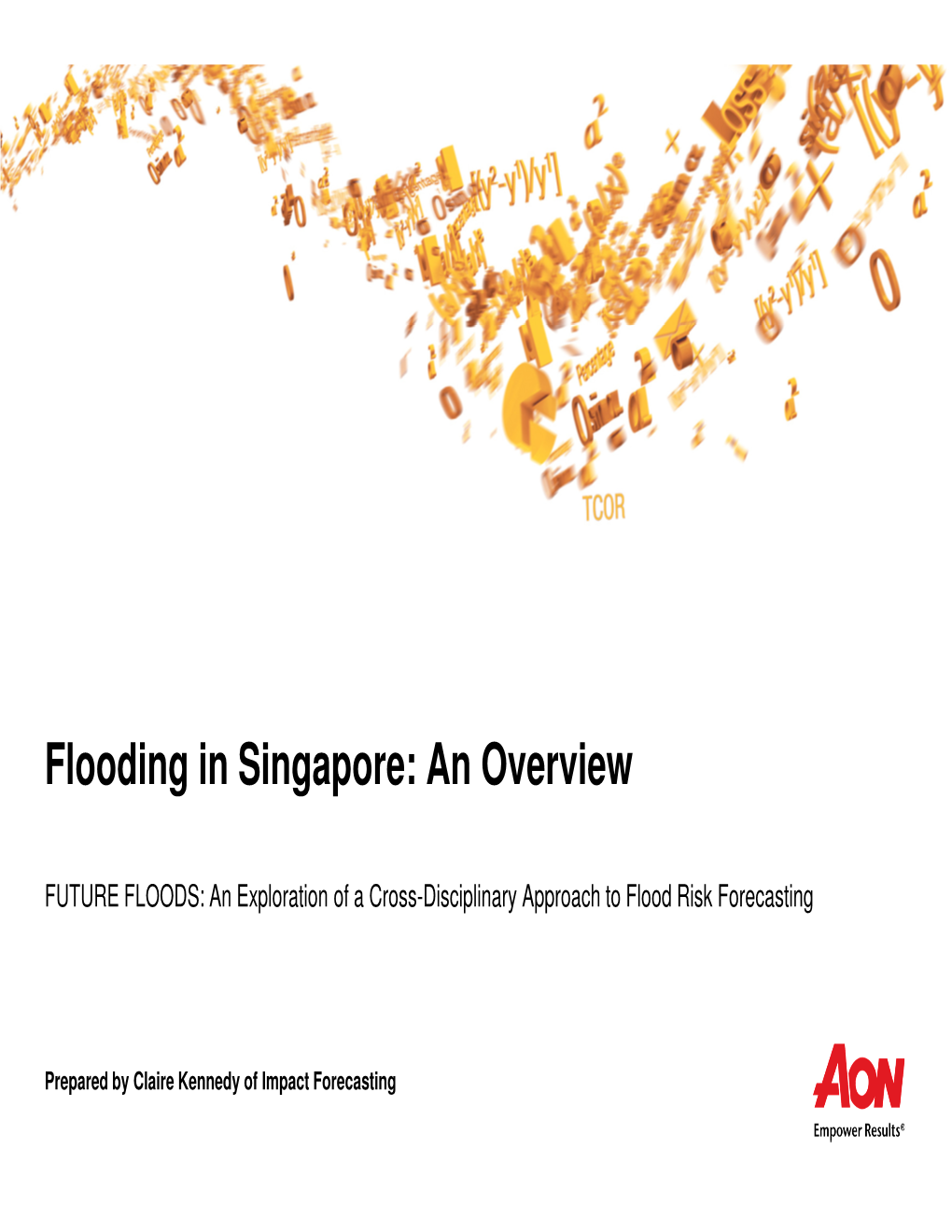 Flooding in Singapore: an Overview