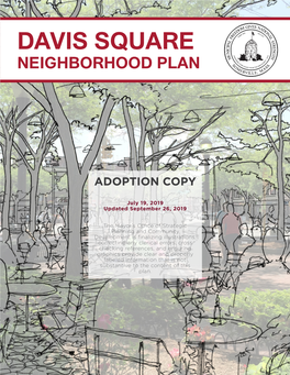 Davis Square Neighborhood Plan