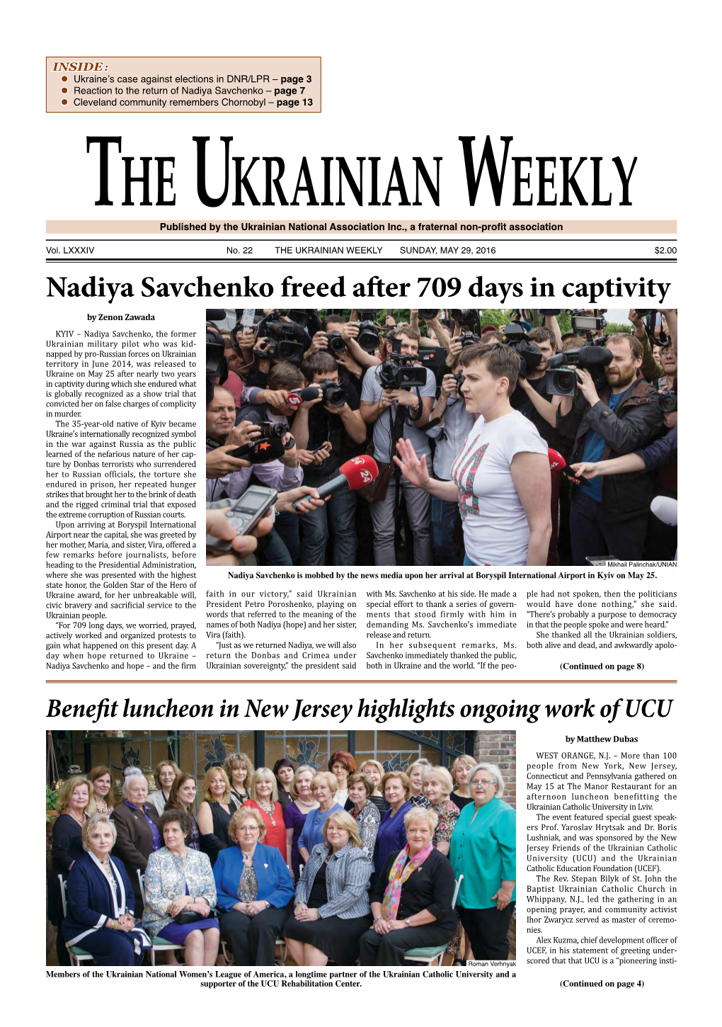 The Ukrainian Weekly, 2016