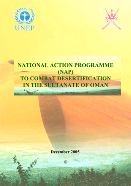 National Action Programme to Combat Desertification in the Sultanate of Oman