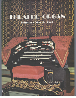 New Concert Console Organ by Wurlitzer Here Is the Or~An That Offers a Full O Utl~T for Your Talent, Hances One-Finger Melodies with Automatic Chords
