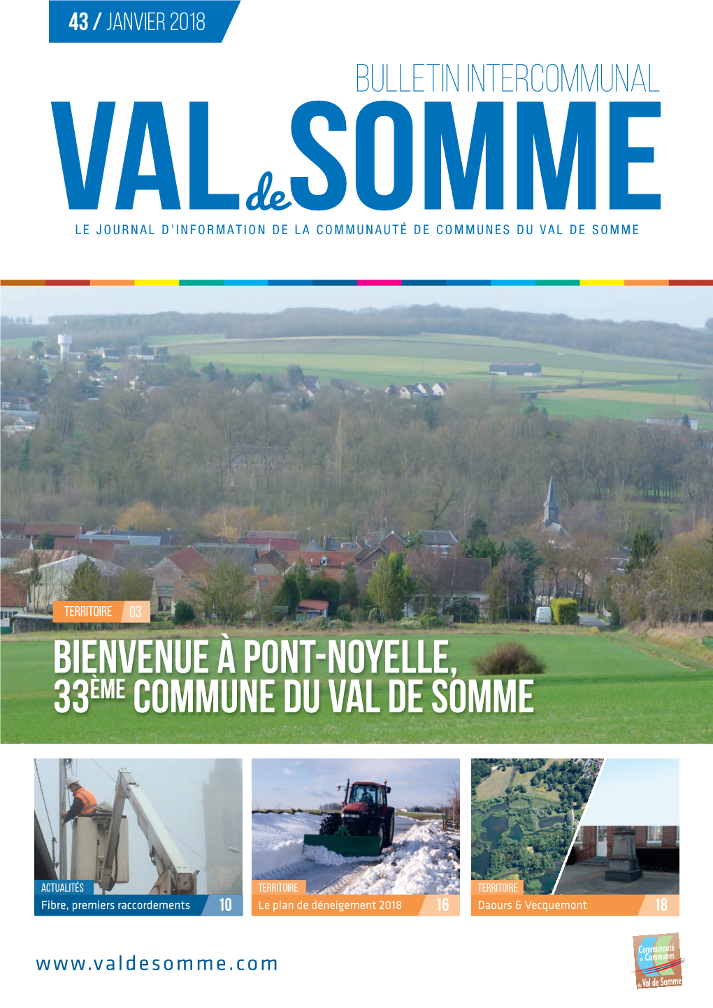 Bienvenue À Pont-Noyelle, 33Ème Commune Du Val De Somme