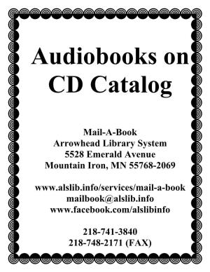 Audiobooks on CD Catalog