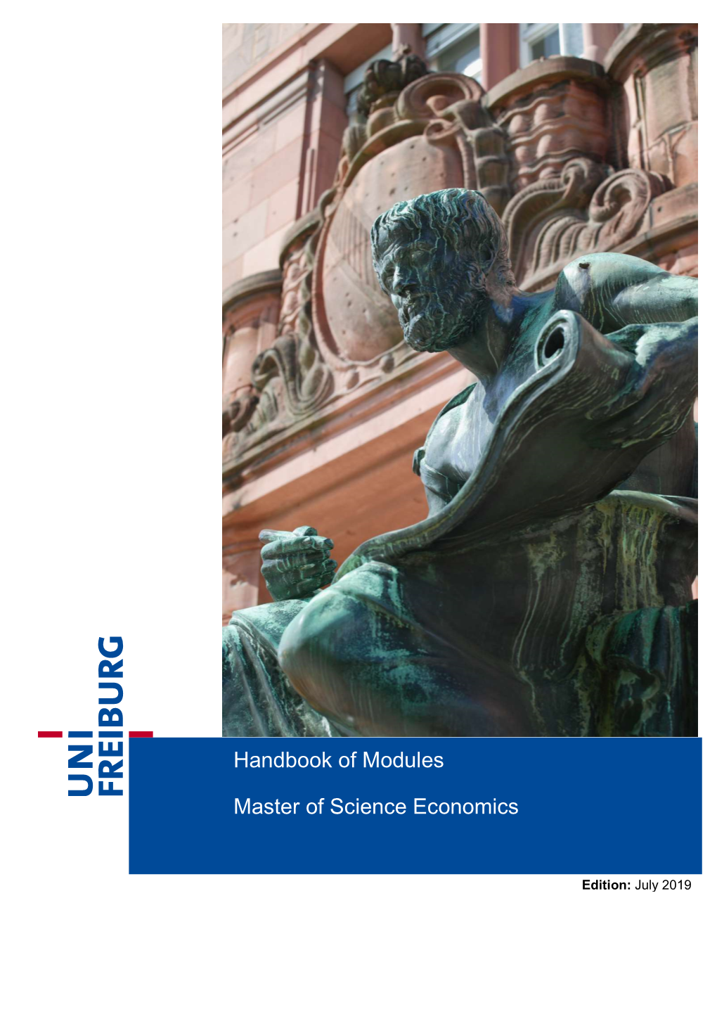 Handbook of Modules Master of Science Economics (MEP)