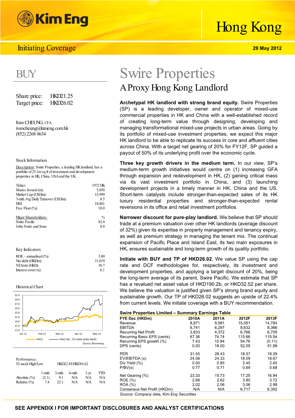 Hong Kong Swire Properties