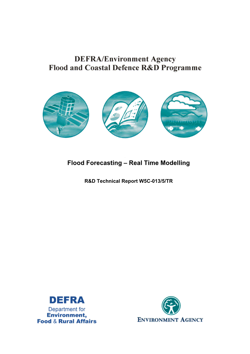 Flood Forecasting – Real Time Modelling