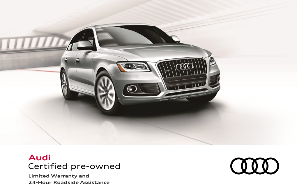 Audi's Certified Pre-Owned (CPO) Limited Warranty