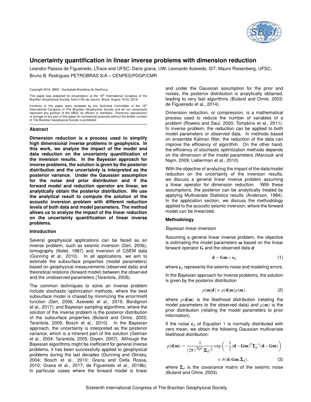 Uncertainty Quantification in Linear Inverse Problems with Dimension