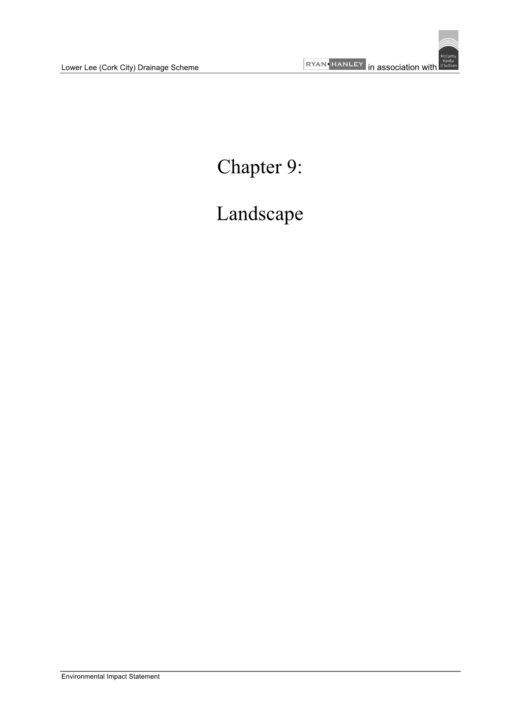 Chapter 9: Landscape