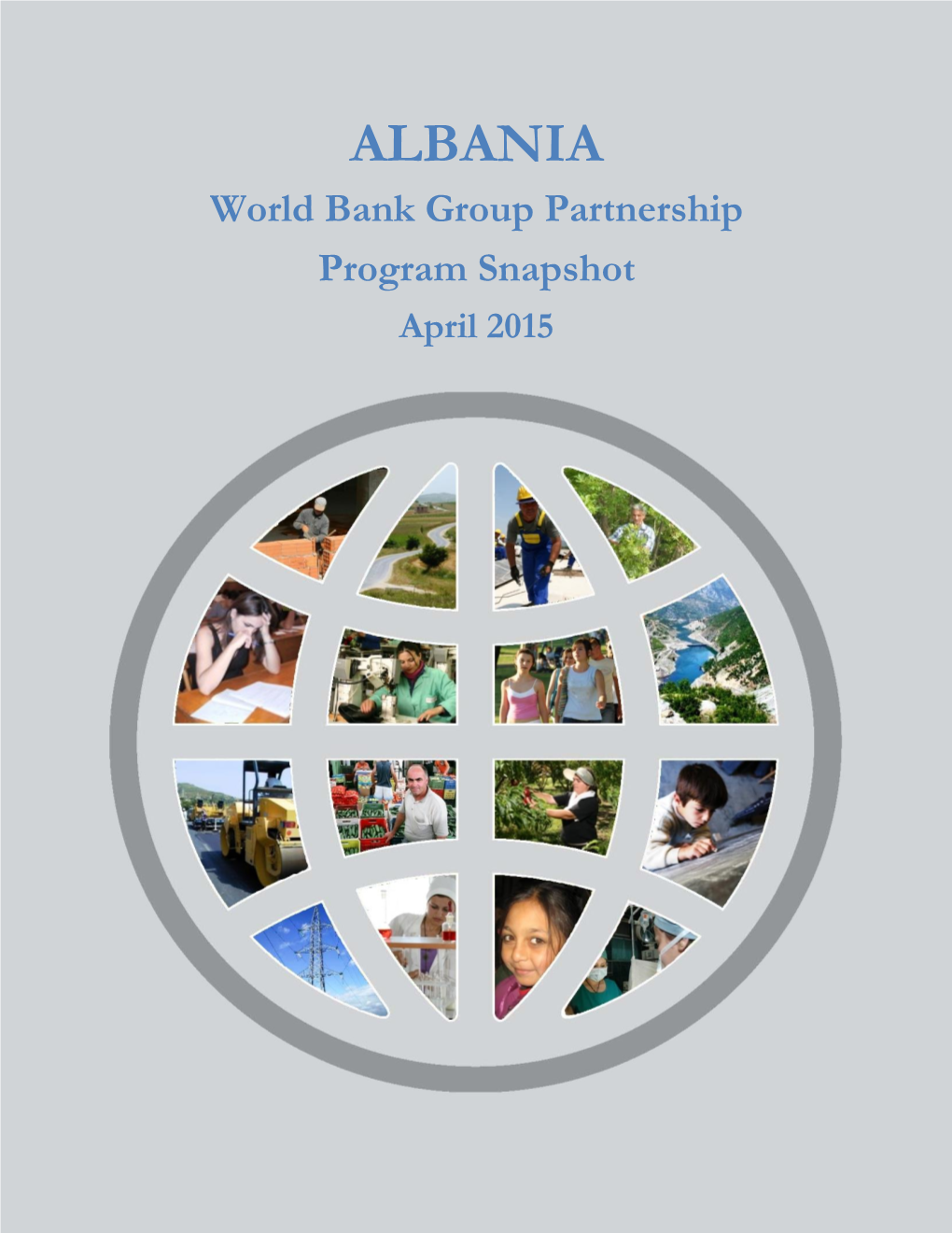 Albania: World Bank Group Partnership Program Snapshot
