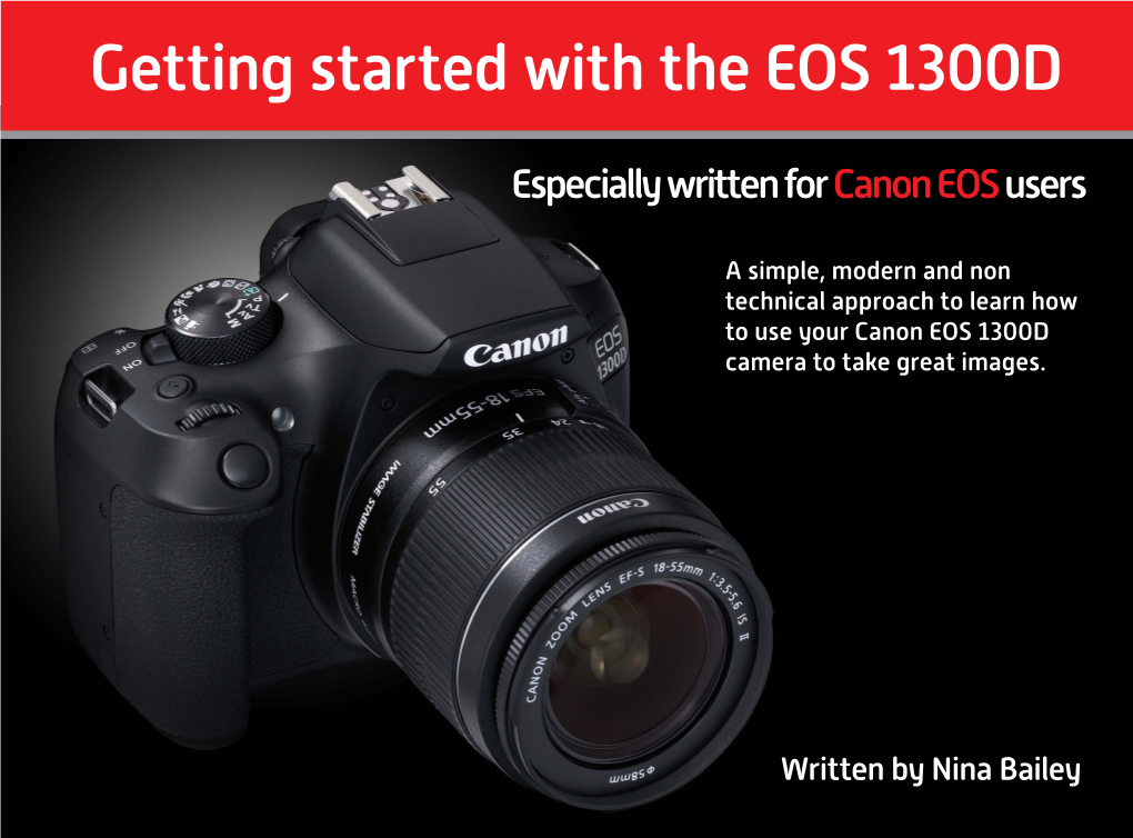 Getting Started with the EOS 1300D