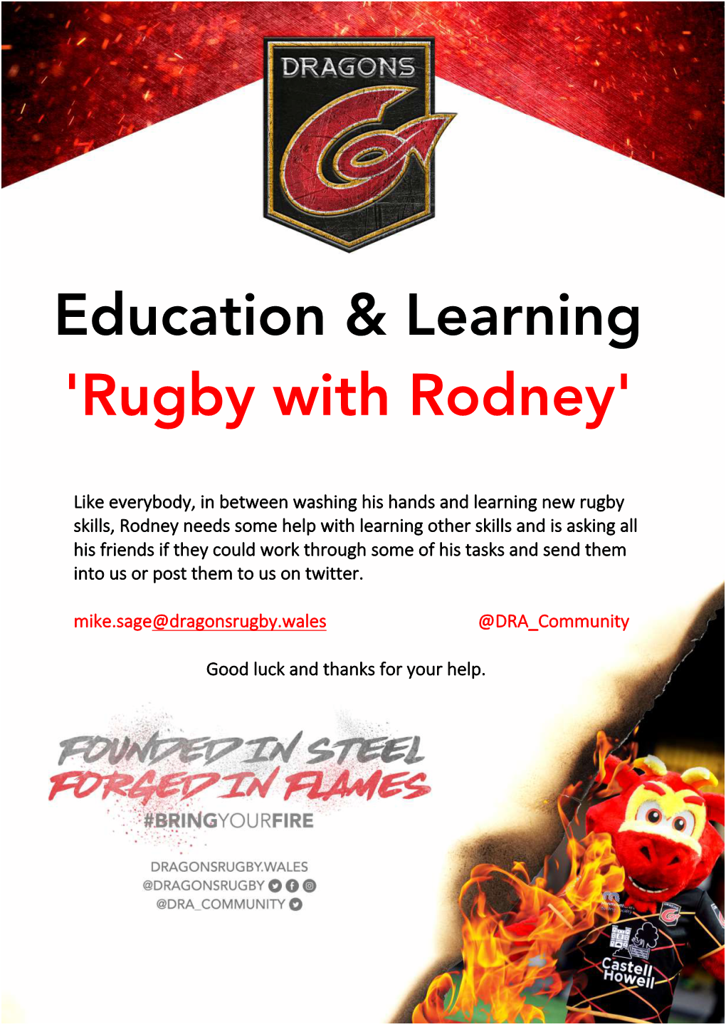 Education & Learning 'Rugby with Rodney'