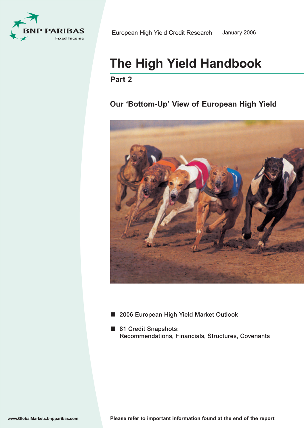 The High Yield Handbook T H