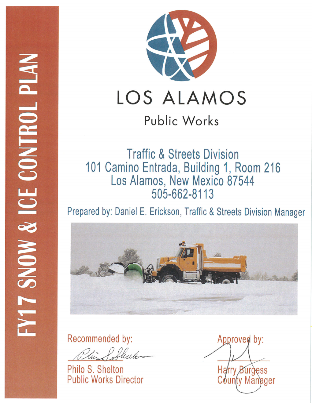 Los Alamos County Snow & Ice Control Plan