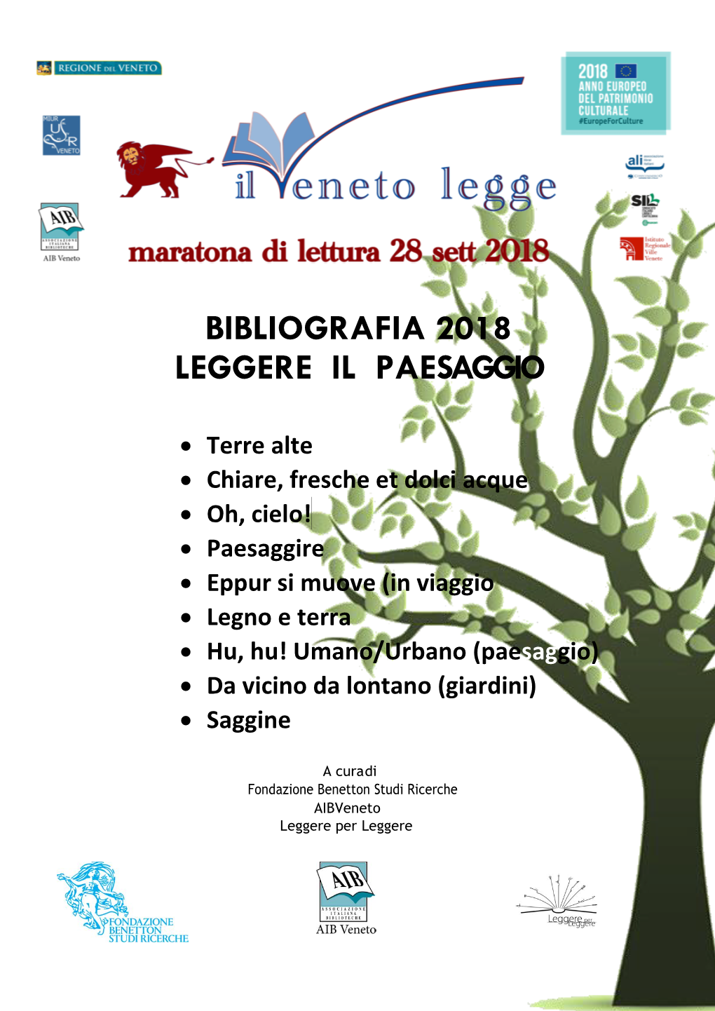 Bibliografia 2018 Leggere Il Paesaggio