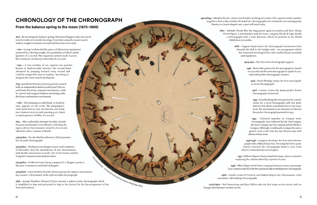 Chronology of the Chronograph