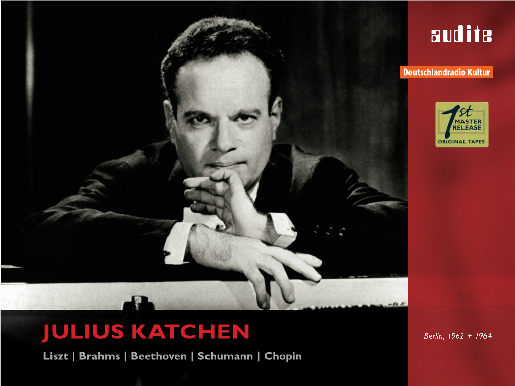 JULIUS KATCHEN Liszt | Brahms | Beethoven