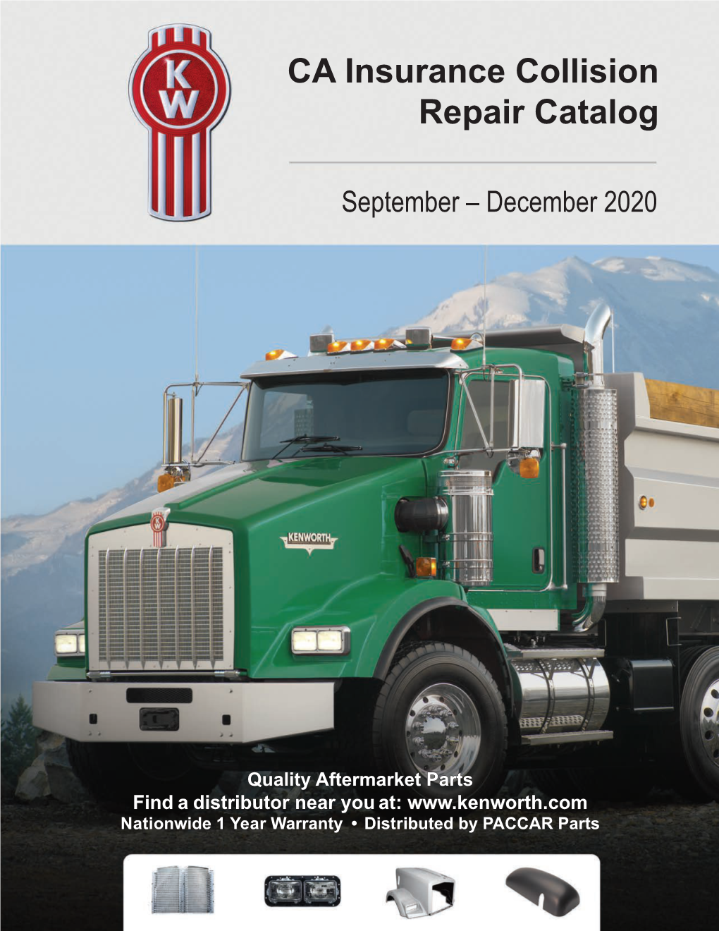 CA Insurance Collision Repair Catalog