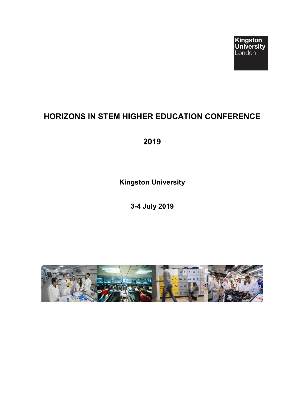 Horizons in Stem Higher Education Conference 2019