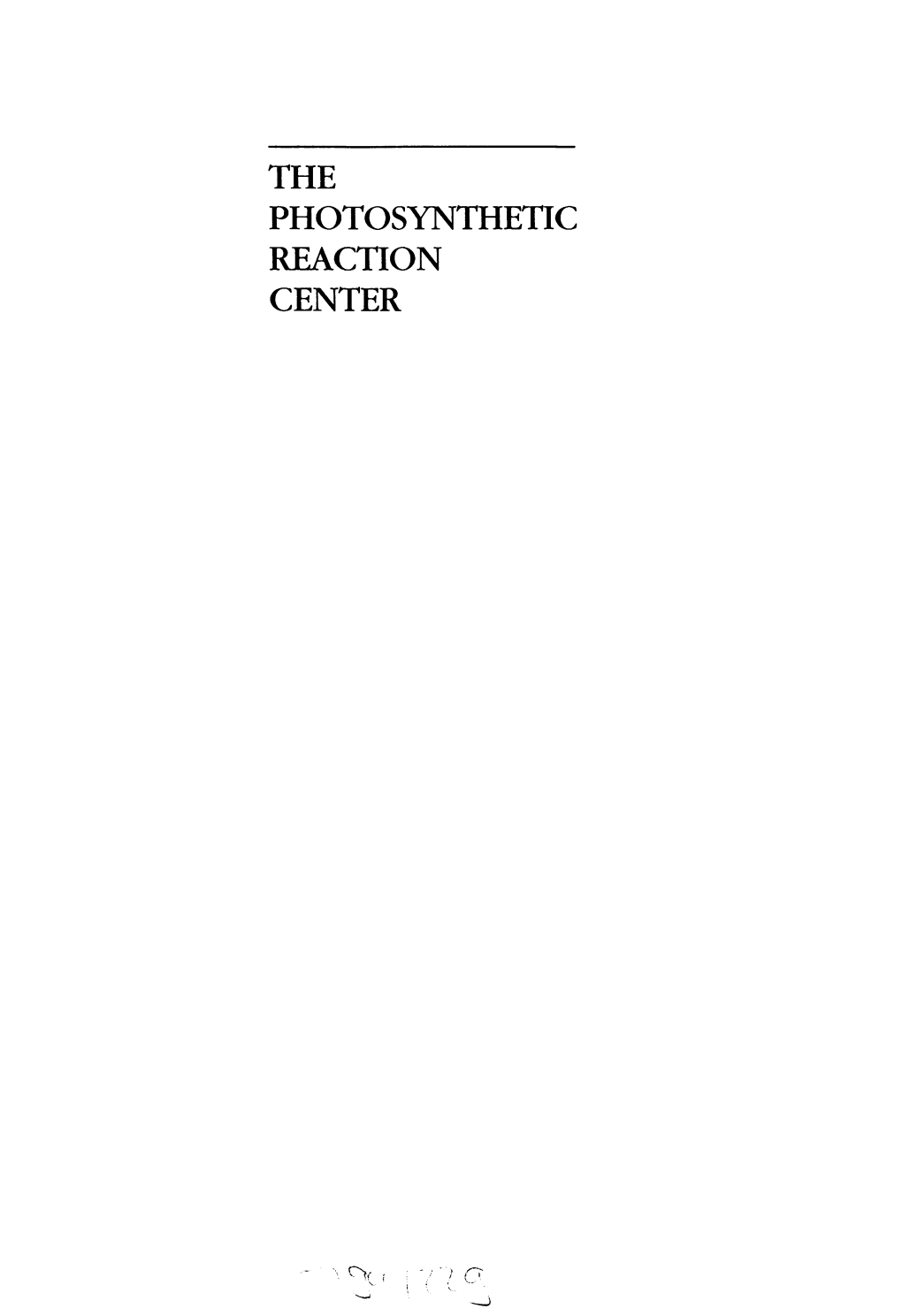 Bacterial Reaction Centers with Modified Tetrapyrrole Chromophores