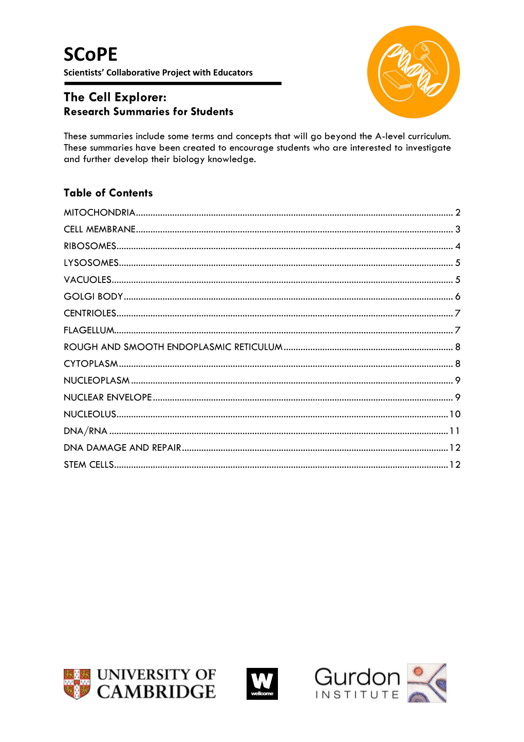 Research Summaries for Students