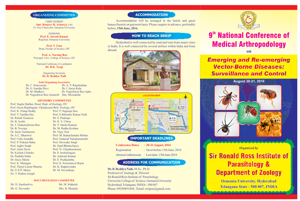 9 National Conference of Medical Arthropodology 9 National