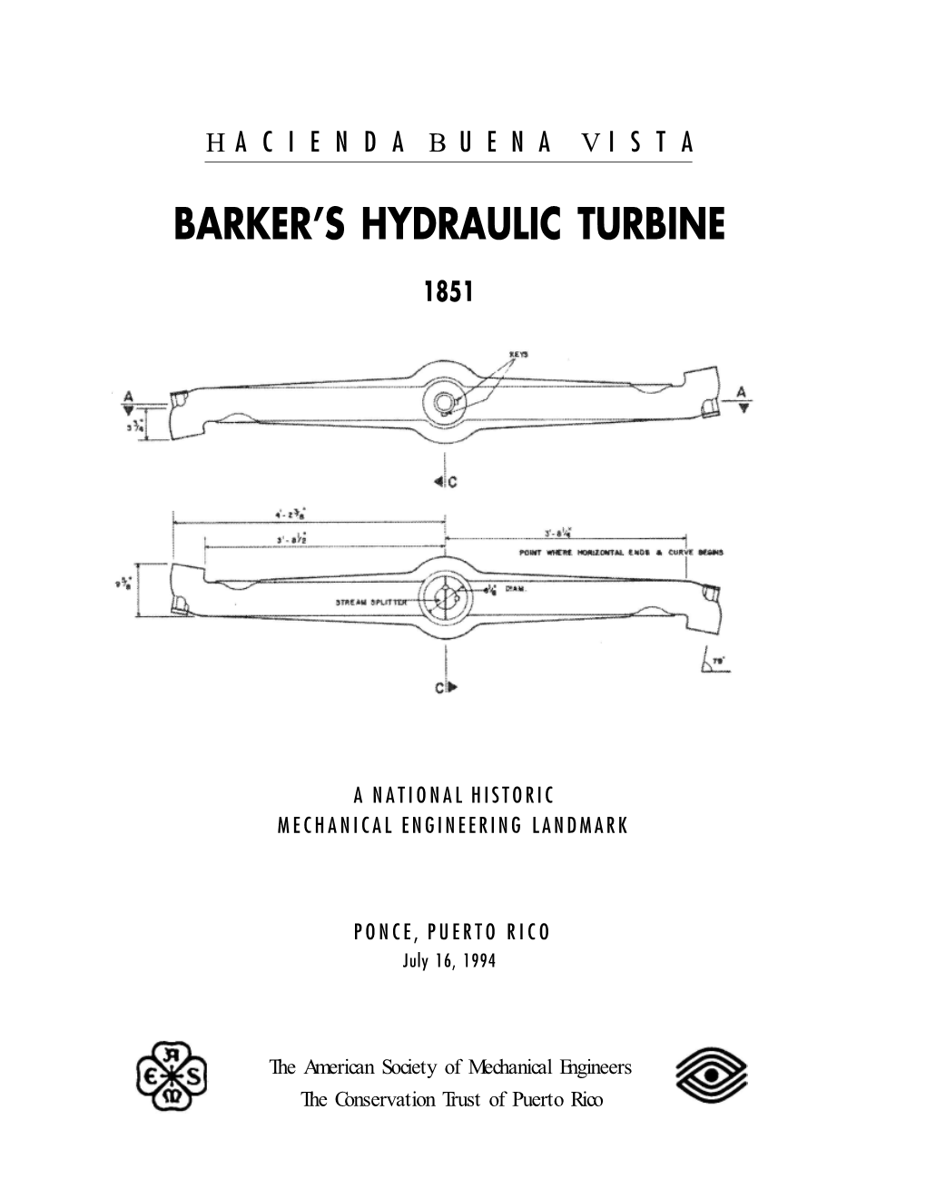 Barker's Hydraulic Turbine