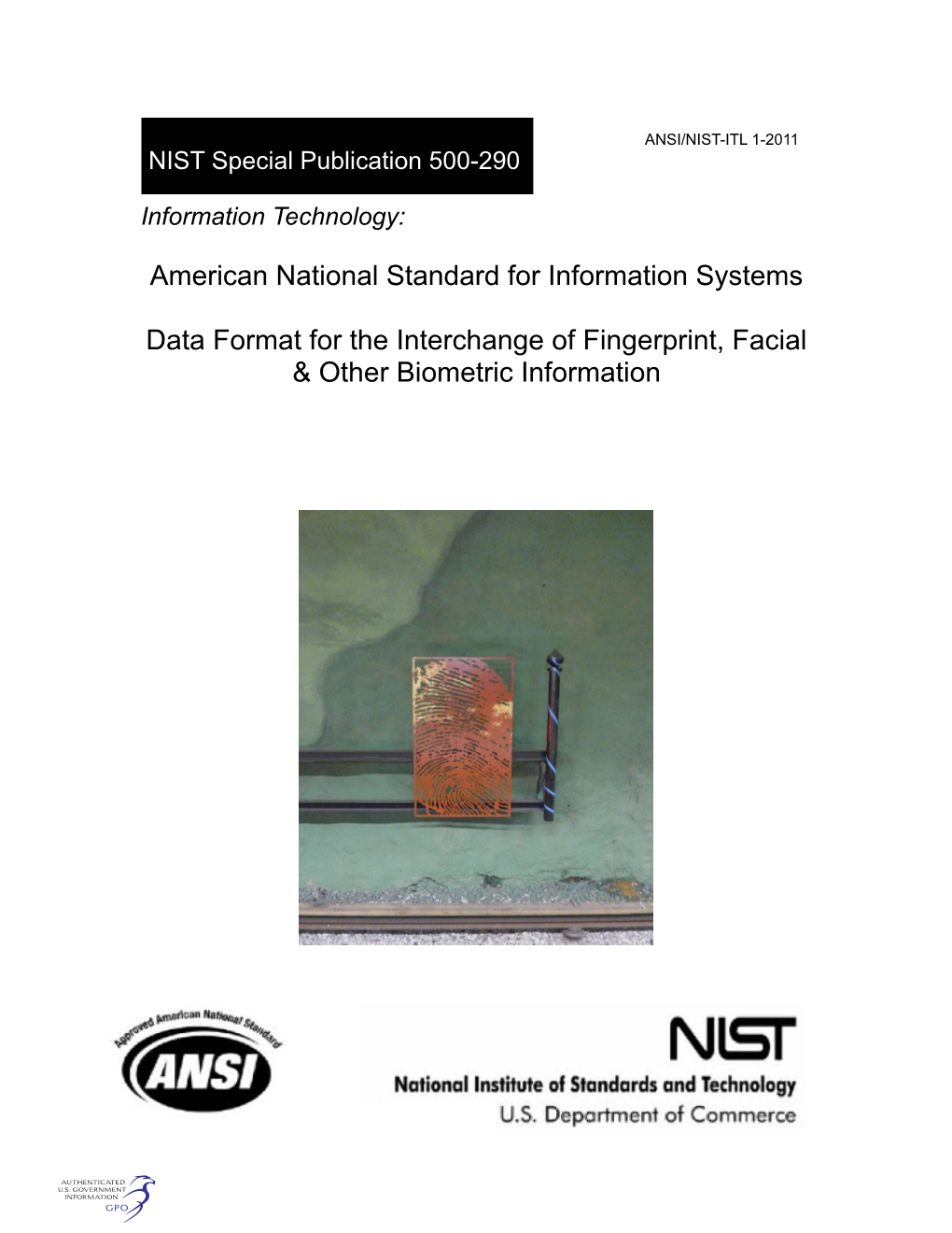American National Standard for Information Systems-Data Format For