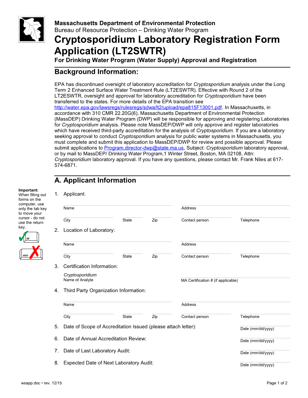 Massachusetts Department of Environmental Protection s11