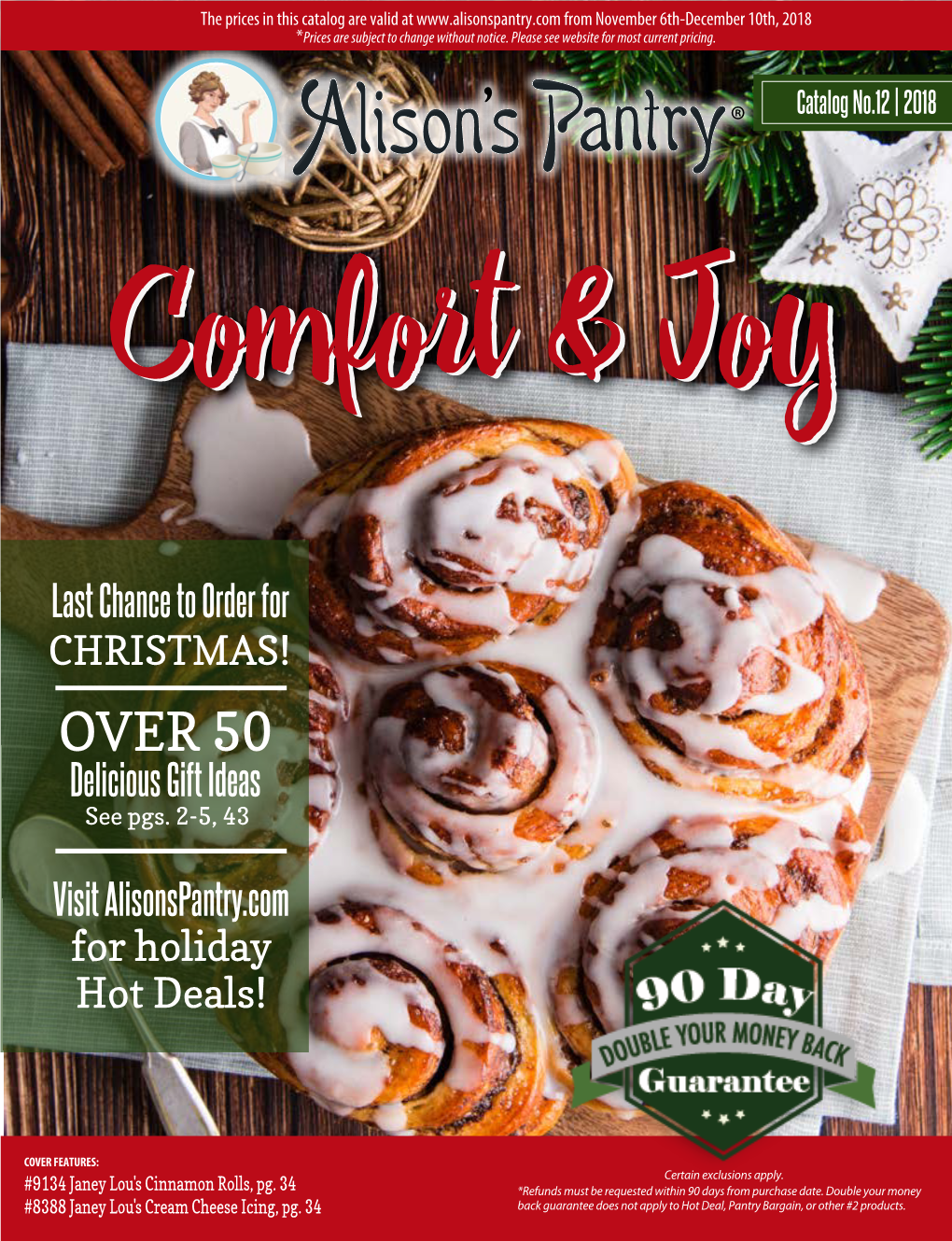 OVER 50 Delicious Gift Ideas See Pgs