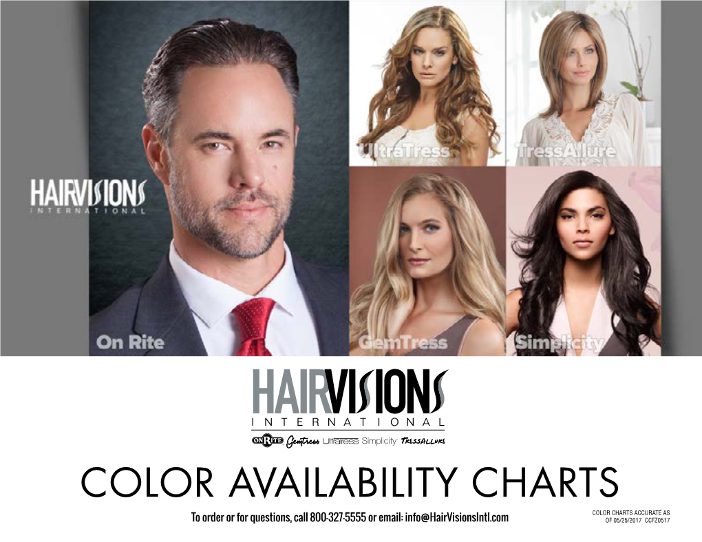 Color Availability Charts