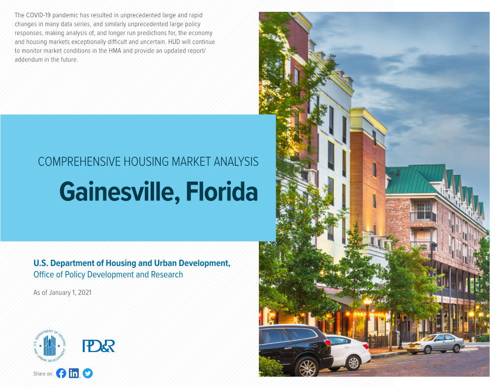 Comprehensive Housing Market Analysis for Gainesville, Florida