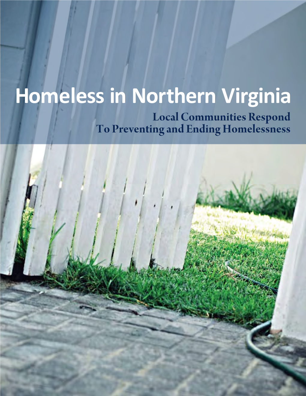 Homeless in Northern Virginia Local Communities Respond to Preventing and Ending Homelessness Ear Colleagues