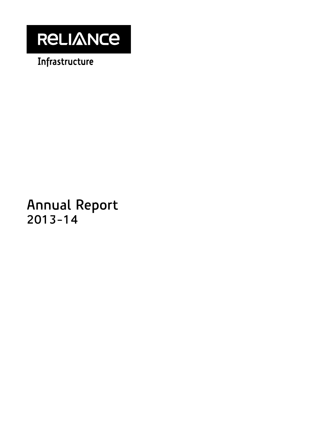 Annual Report 2013-14 Dhirubhai H