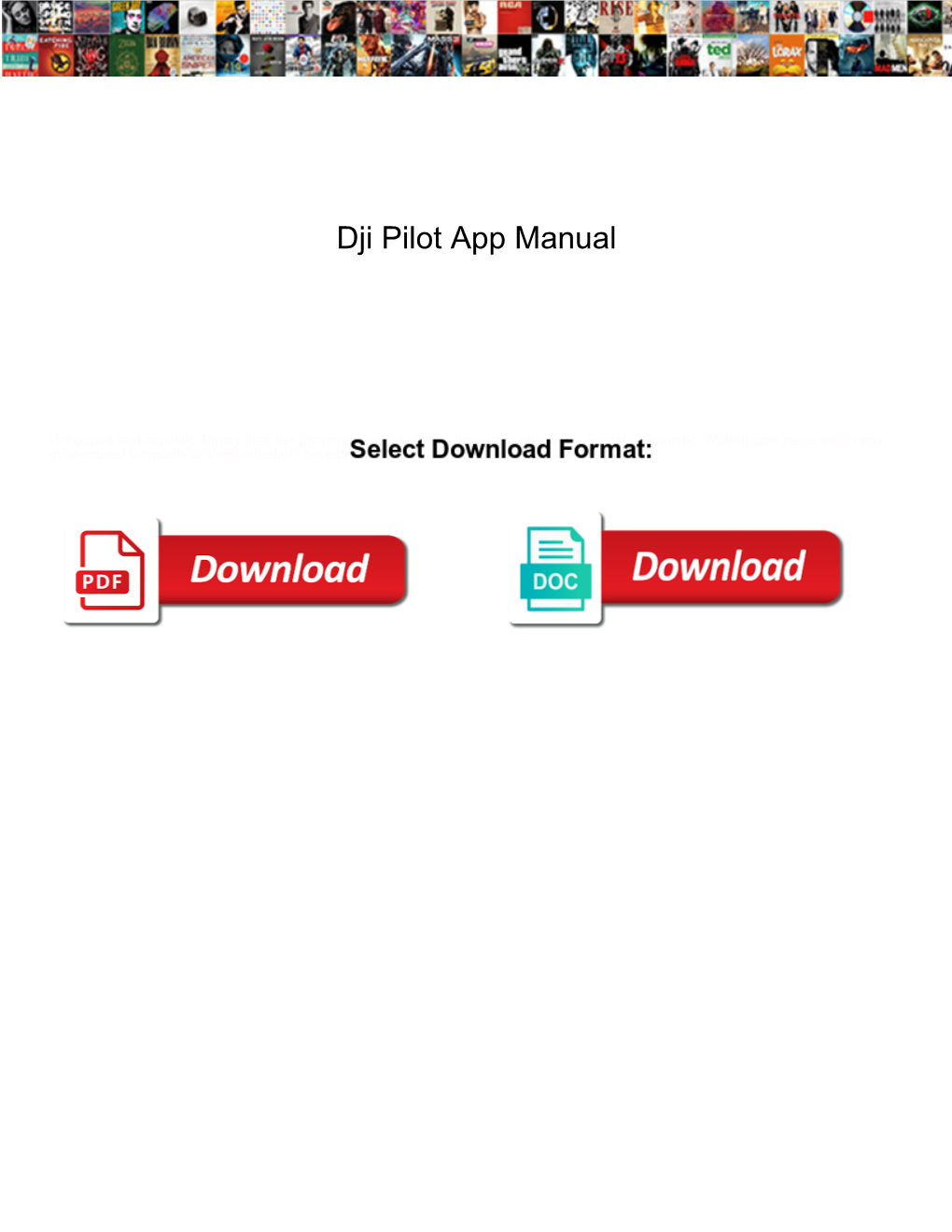 Dji Pilot App Manual