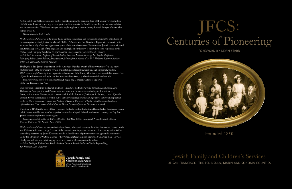 JFCS 160Th Anniversary Book