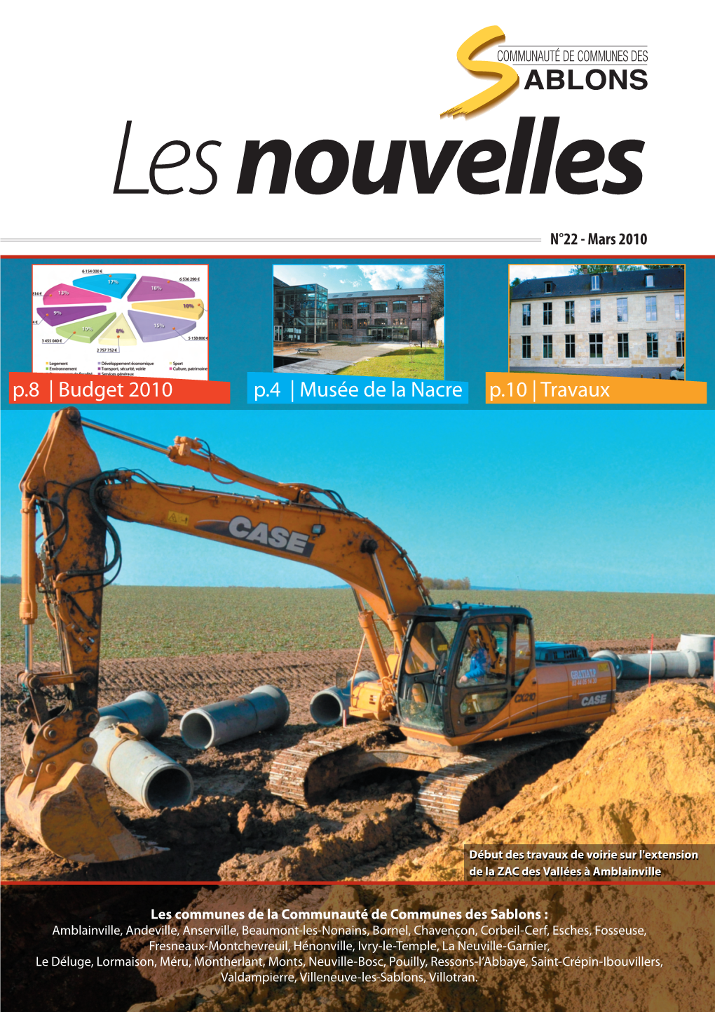 Les Nouvelles N°22 - Mars 2010