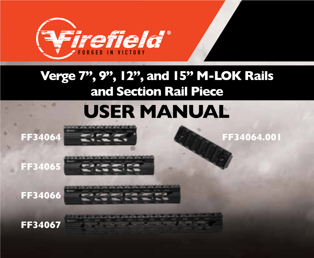 Installing M-Lok Rail Sections 5