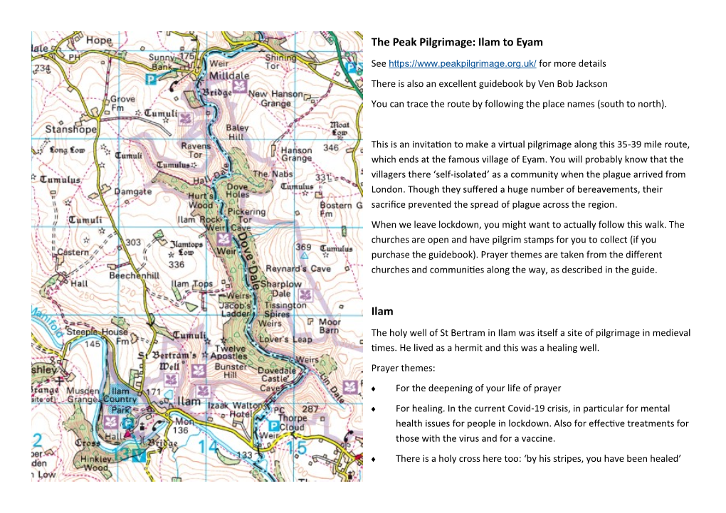 The Peak Pilgrimage: Ilam to Eyam