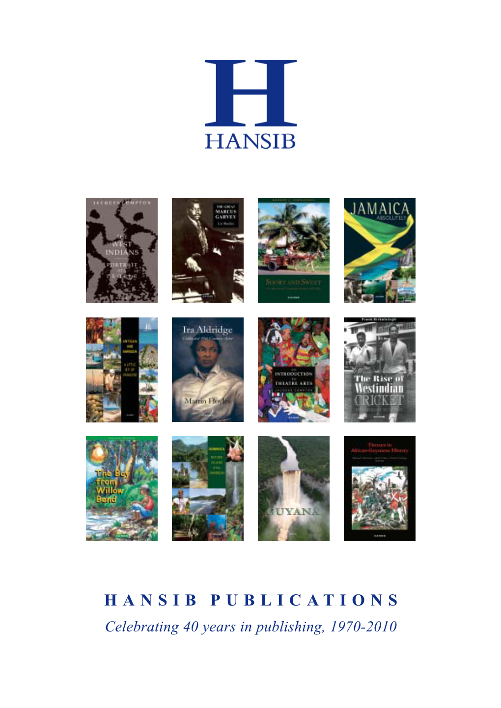 Hansib Catalogue 2010