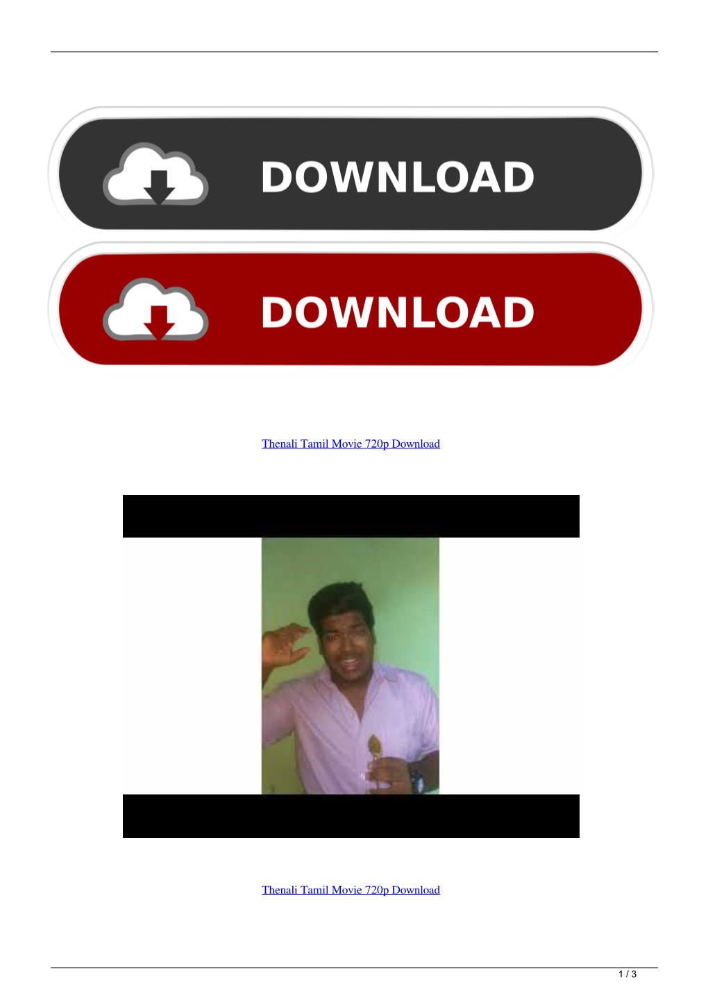 Thenali Tamil Movie 720P Download