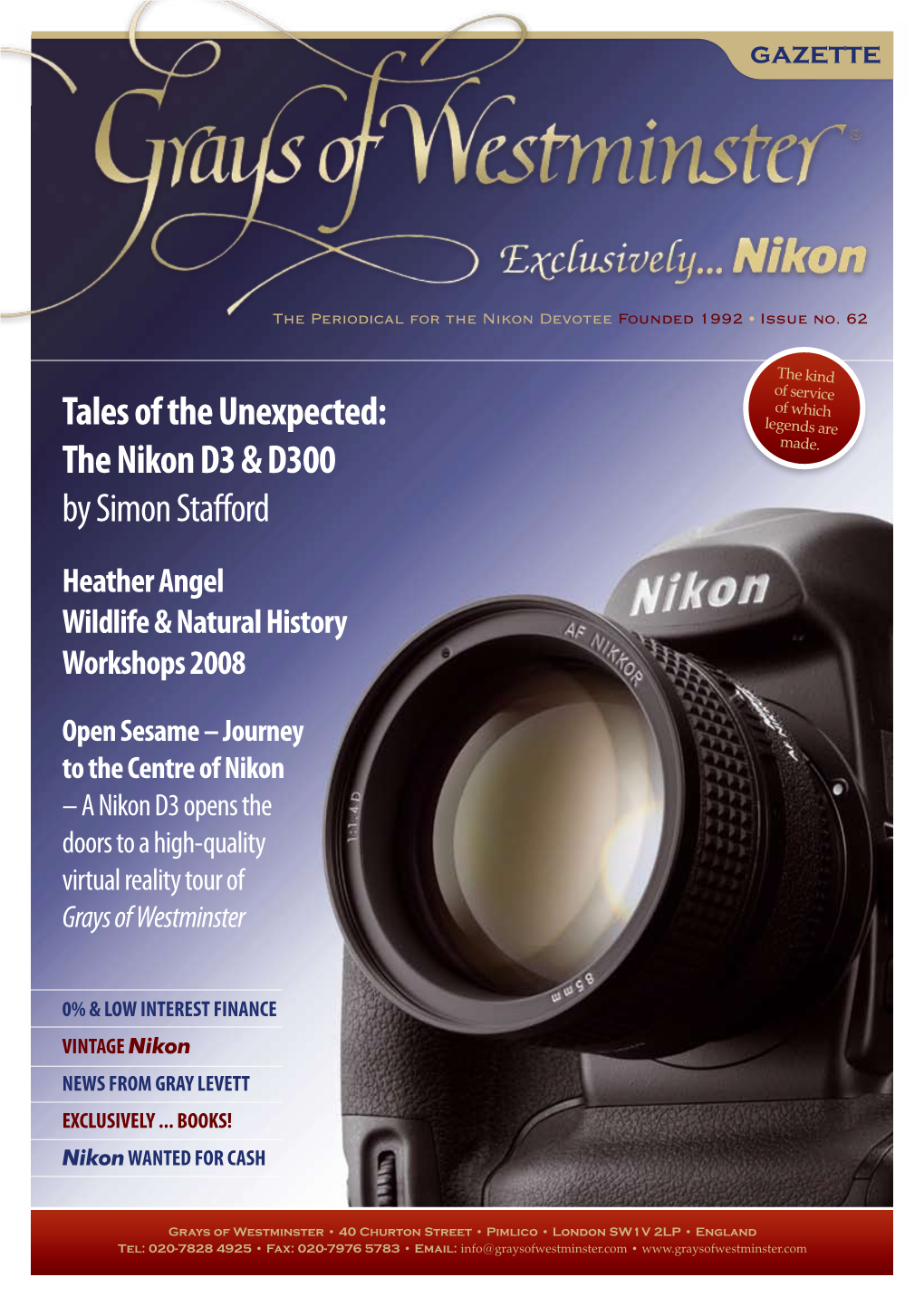 The Nikon D3 & D300 by Simon Stafford