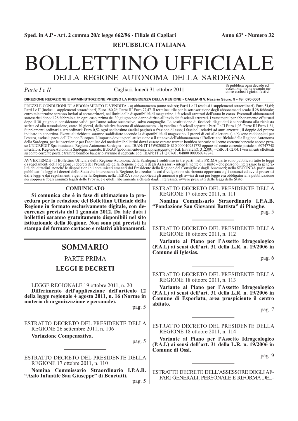 Bollettino Ufficiale
