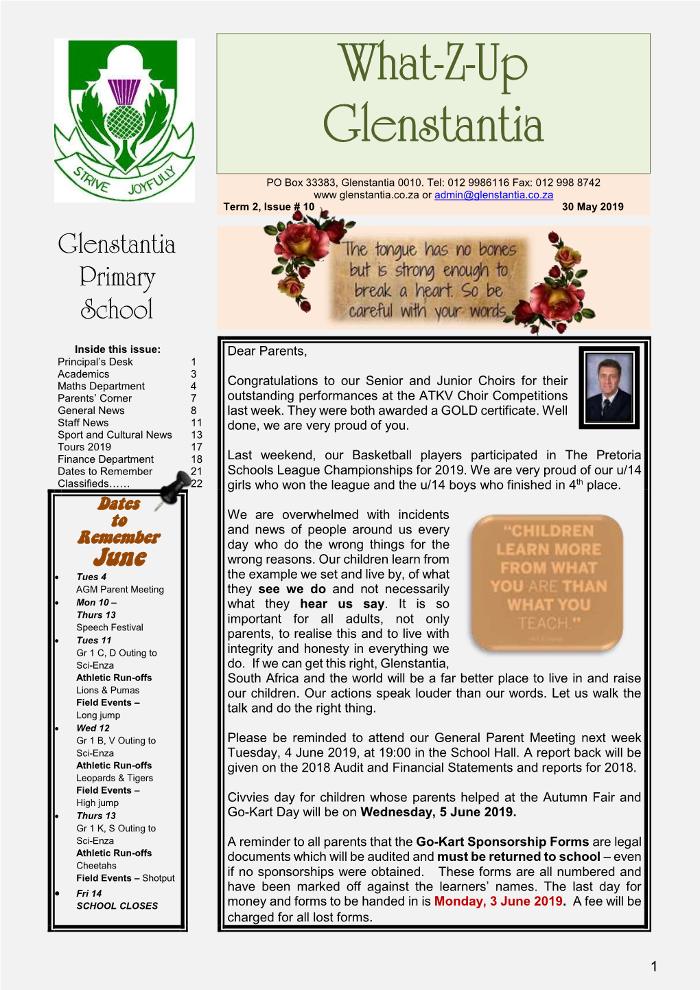 Newsletter Term 2