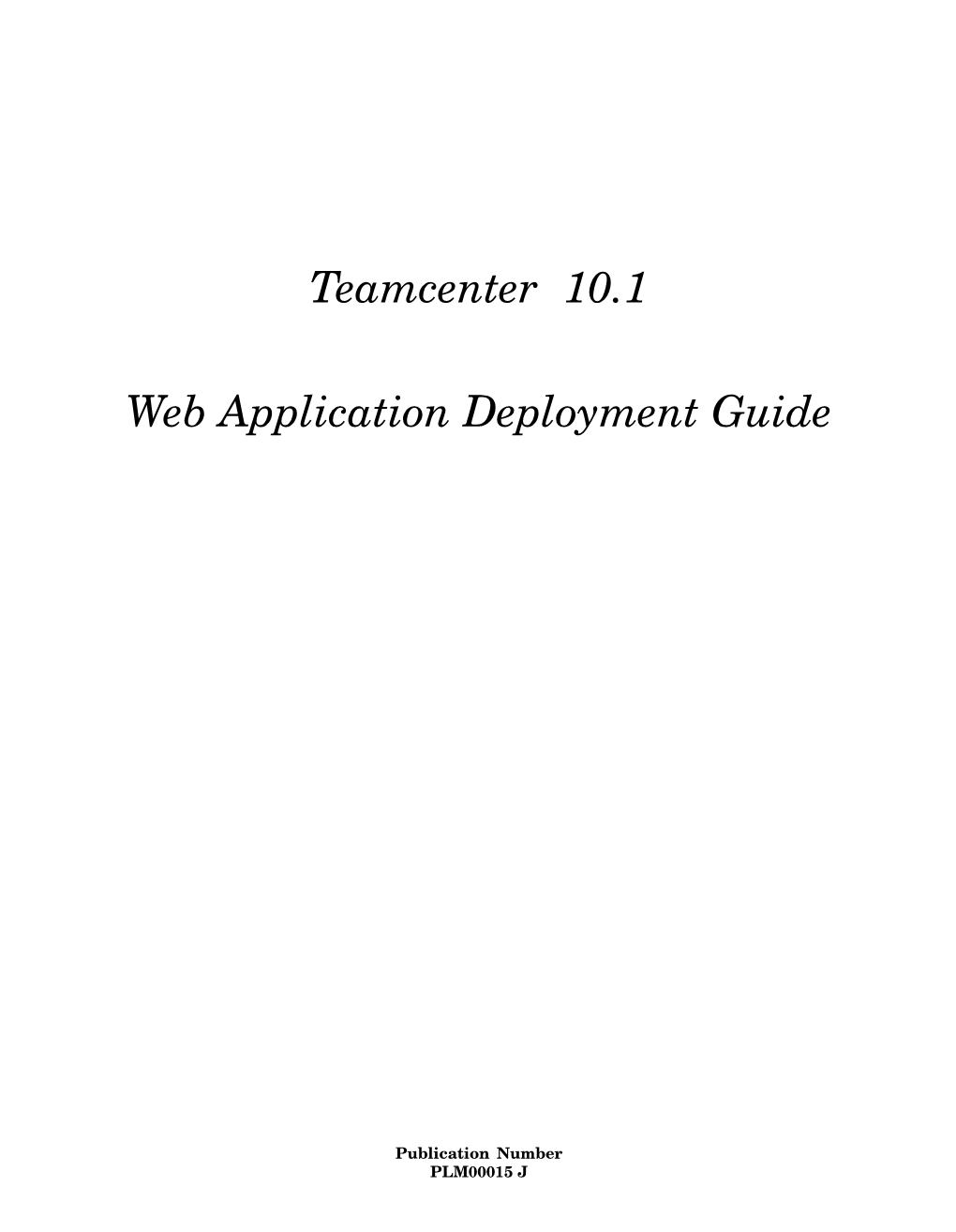 Web Application Deployment Guide