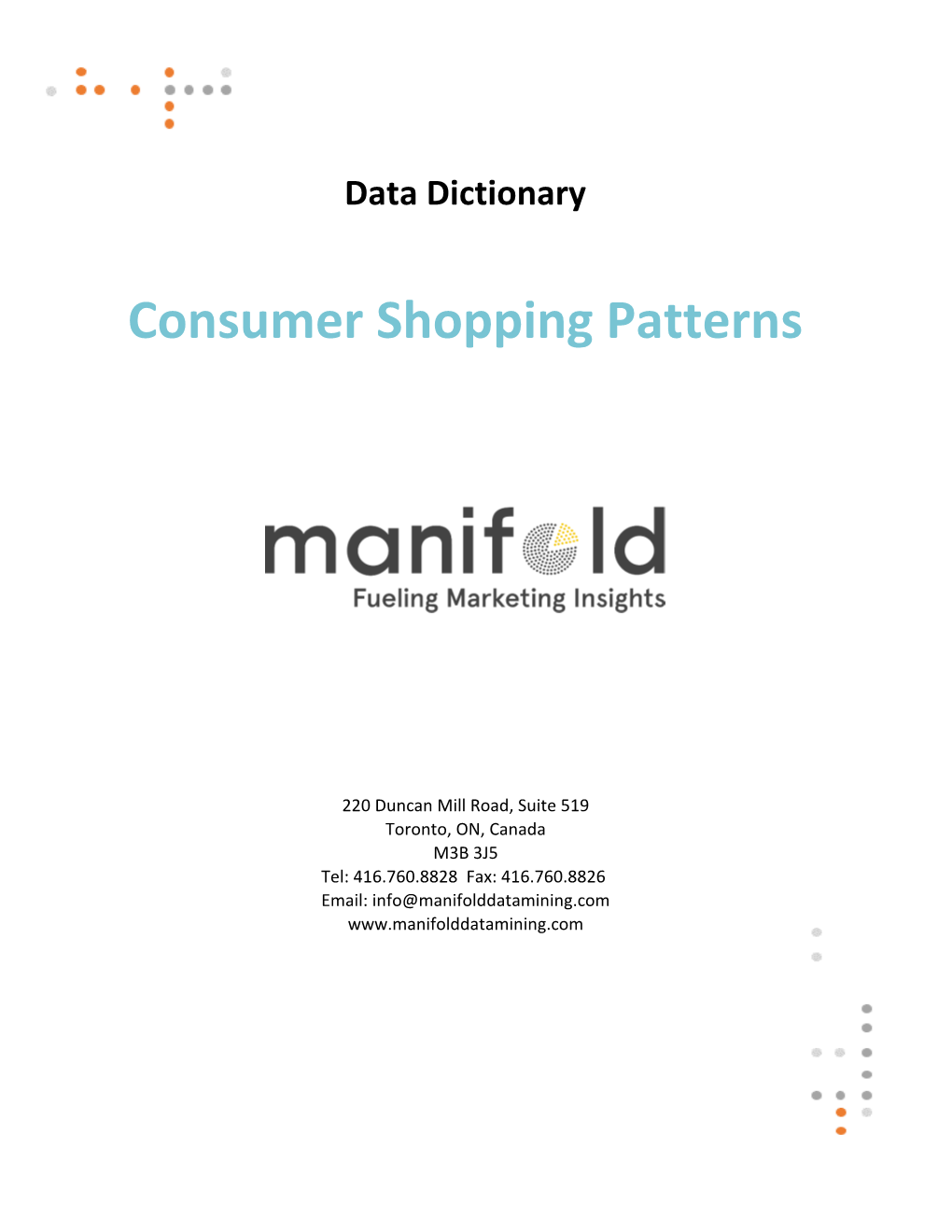 Consumer Shopping Patterns