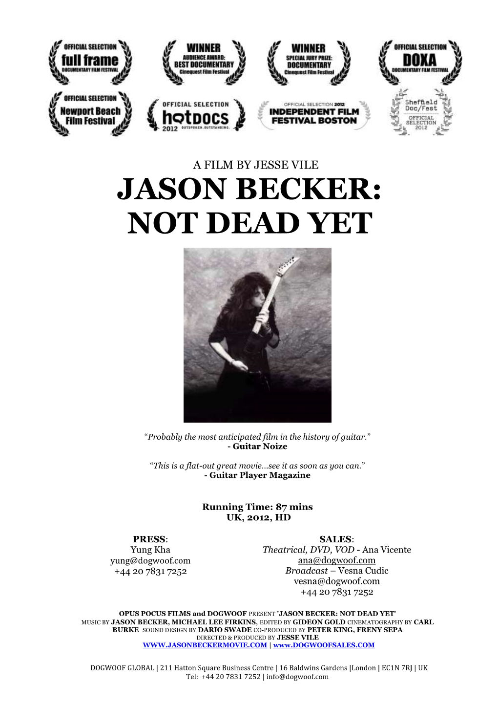 Jason Becker: Not Dead Yet