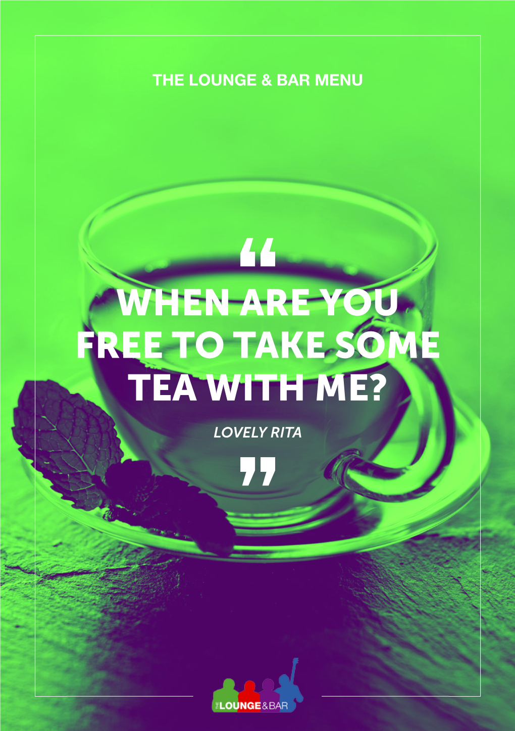 When Are You Free to Take Some Tea with Me?