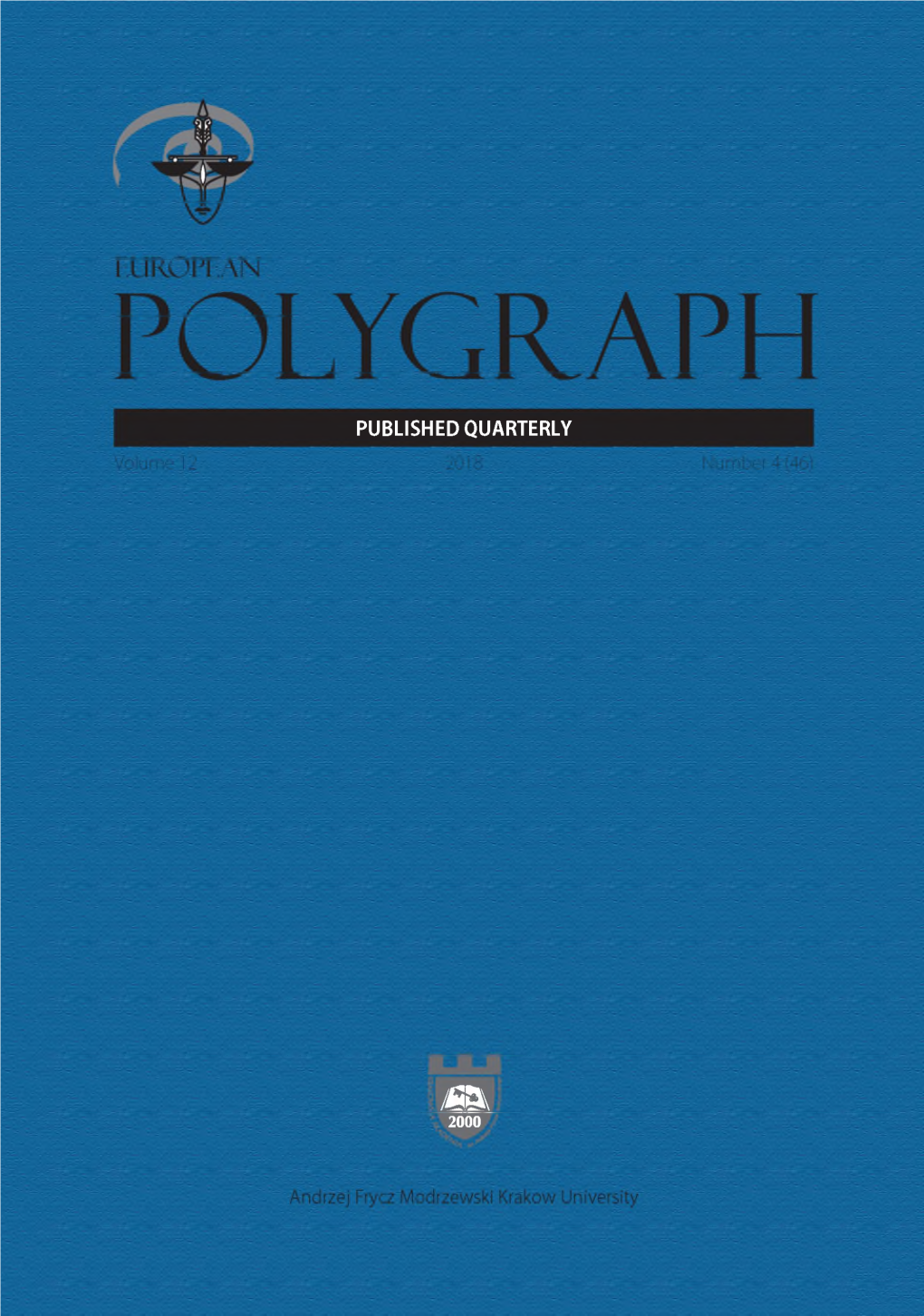 European Polygraph 2018, Volume 12, Number 4 (46)
